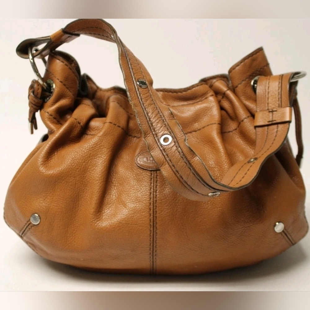 SaleTod's Di Bag Swing Tie Bag Luxury Leather Craftmanship 100% Auth. RARE bag - Picture 2 of 16
